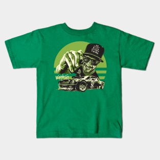 Ken Block green Kids T-Shirt
